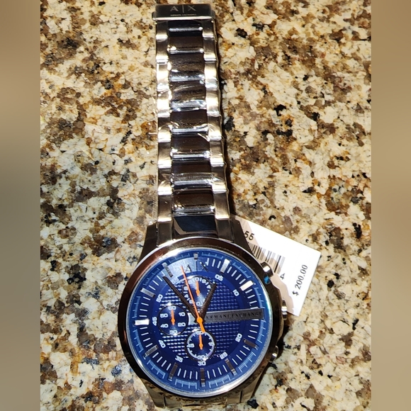 Armani Exchange Chronograph Stainless Steel Watch - Picture 7 of 8